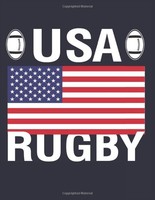 Rugby Journal 110 Seiten 8,5X11 Zoll | USA Rugby | Notizbuch FüR Spieler