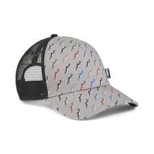 Puma ACADEMY AOP TRUCKER Unisex-Cap grau 02436210
