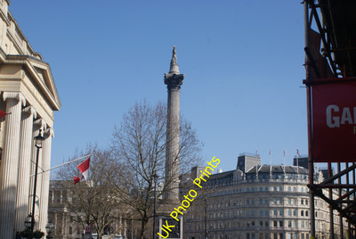 Photo 12x8 View of Nelson's Column from Pall Mall Westminster Looking east c2016