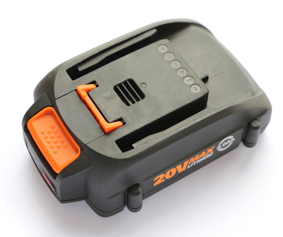 2x 2.0Ah 20V Max Lithium Battery For Worx WA3520 WA3525 WA3512 + WA3732 charger