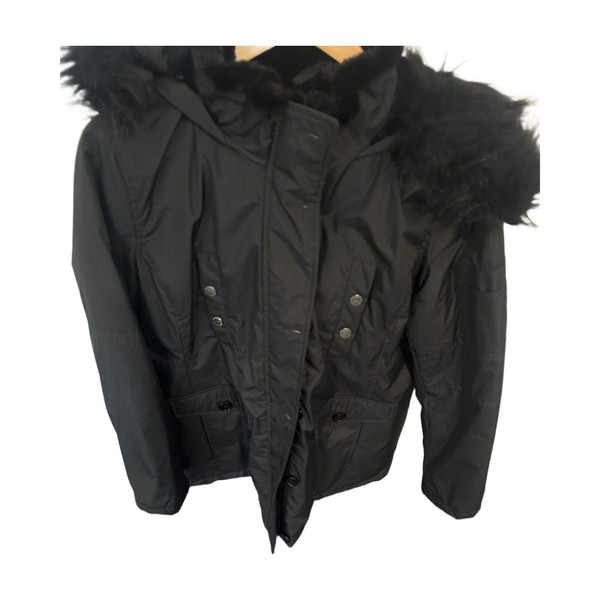 Urban Republic Faux Fur Trim Jacket Size 14 Excellent Condition #35957