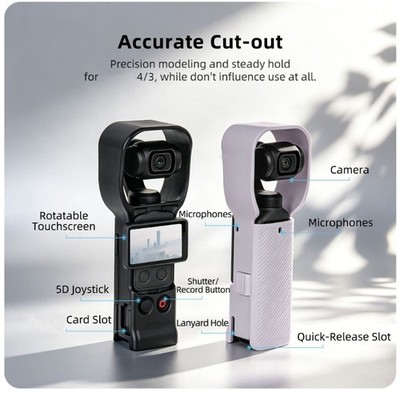 Multicolor Protective Shell Housing For Pocket 4/3 Camera Case Compactly
