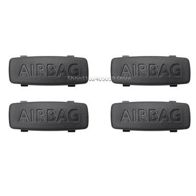 4pcs Black /Gray Car Pillar Airbag Trim Cap for VW Golf Jetta GTI CC Passat Tigu