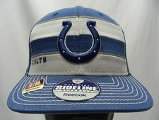 INDIANAPOLIS COLTS - NFL - REEBOK - S/M SIZE STRETCH FIT BALL CAP HAT 