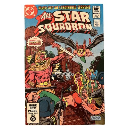 🌟All-Star Squadron #6 1982 All-Star Squadron vs The Feathered Serpent! Lego AD! - Picture 1 of 2
