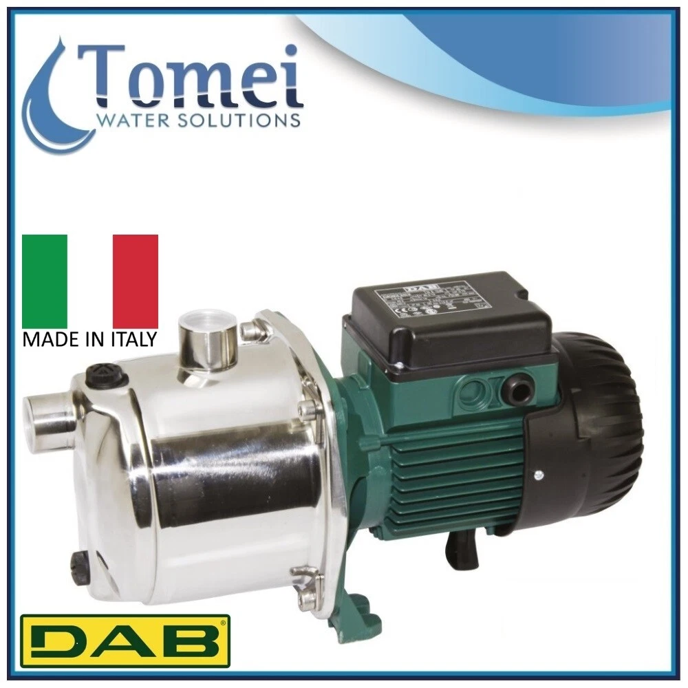 DAB Jet pump steel pressure booster electric water garden well shallow 102  1 Hp | eBay