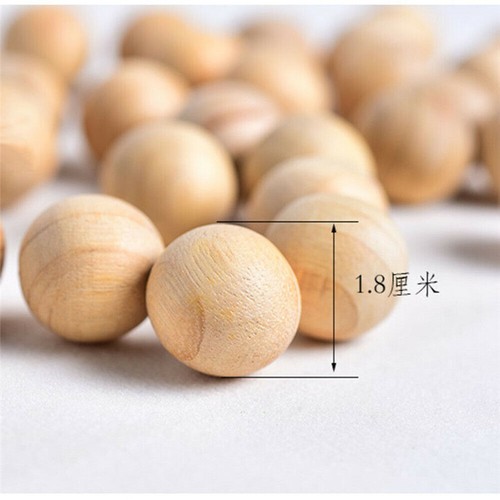50pcs Natural Cedar Wood Moth Balls Repellent Poison Free Clothes Drawer Closets - Picture 7 of 7