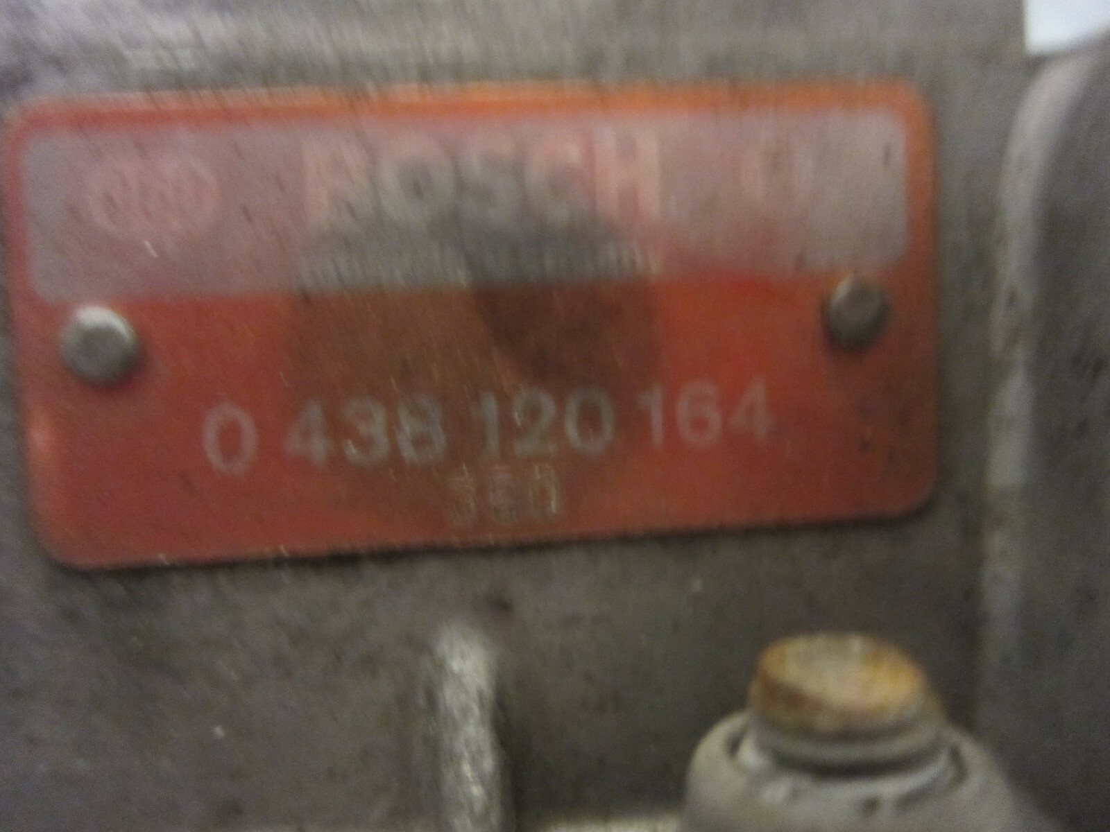 Ferrari  308 QV USA - Fuel Metering Device Support - P/N 121735