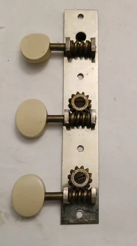 Pre-War Waverly Tuner Plate w/ Parts   Incomplete but Very Nice  Gibson,CFM