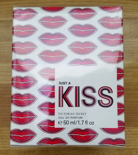 Victoria's Secret JUST A KISS Perfume Eau De Parfum 1.7 Fl oz /50 ml NEW SEALED!