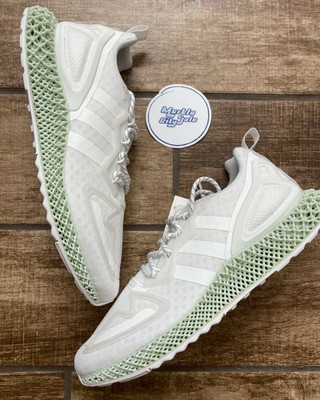 Adidas ZX 2K 4D LifeStyle Sneakers ShoesCloud White FW2002 Men's Sizes 9-10  | eBay