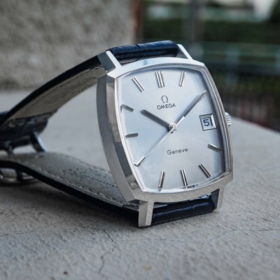 omega square watch vintage