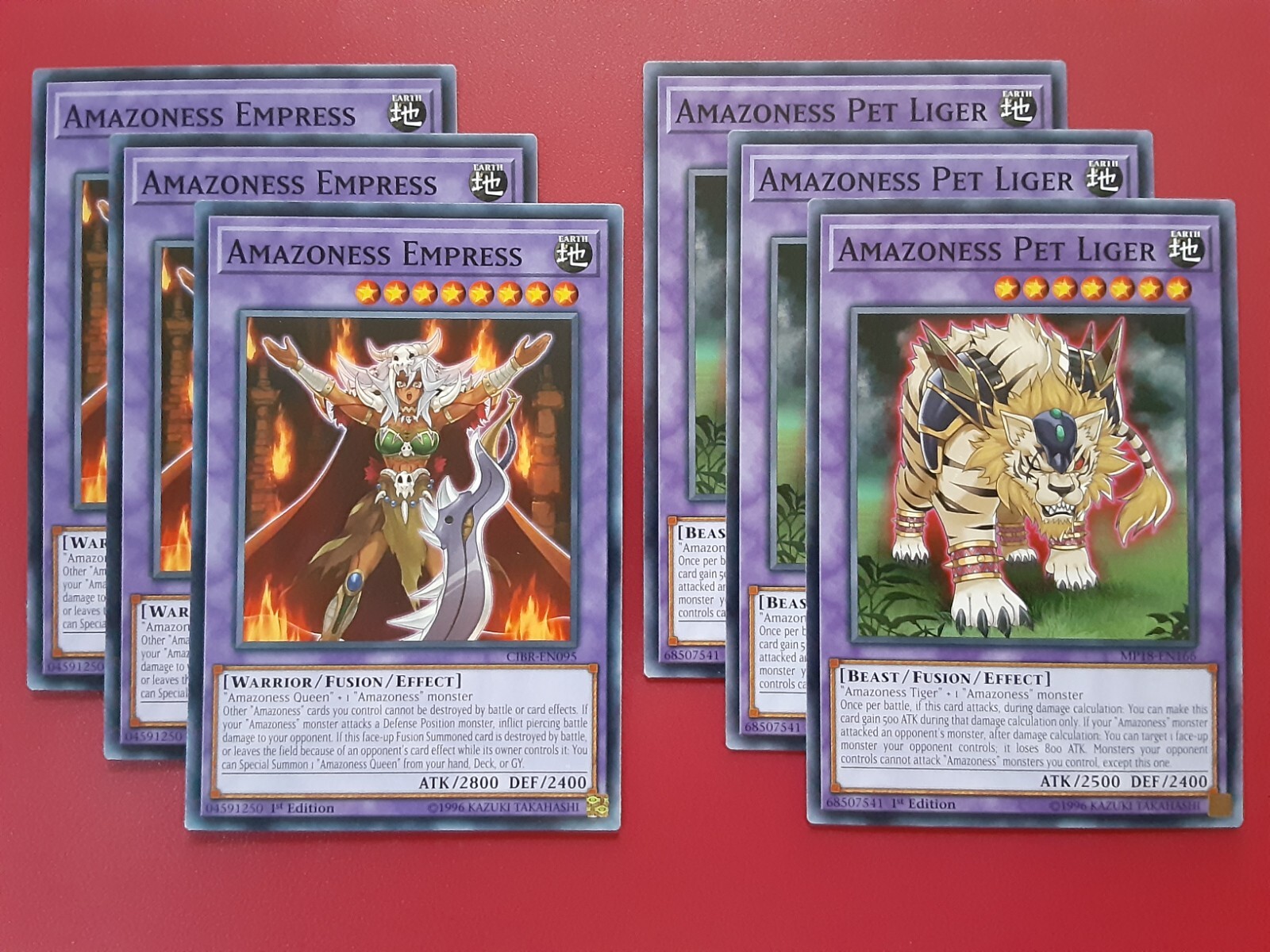 Yugioh Amazoness Deck 52 Cards Queen Princess Complete Budget