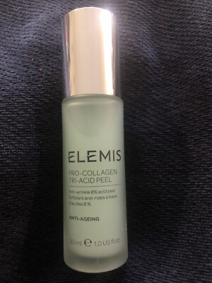 ELEMIS PRO COLLAGEN TRI ACID PEEL 30ml 1.0oz New Without Box