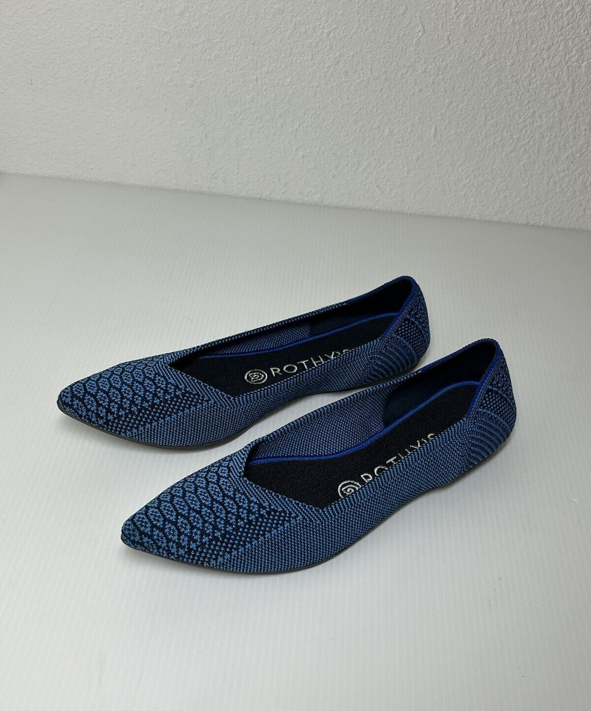 Rothy’s RETIRED The Point in LAPIS Python BALLET … - image 3