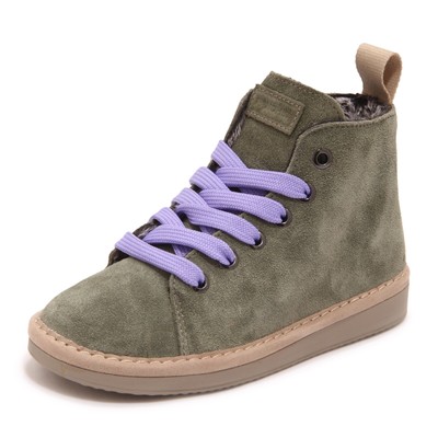 4647AZ SNEAKER BIMBO PANCHIC P01 ECO-FUR INSIDE KIDS SHOES