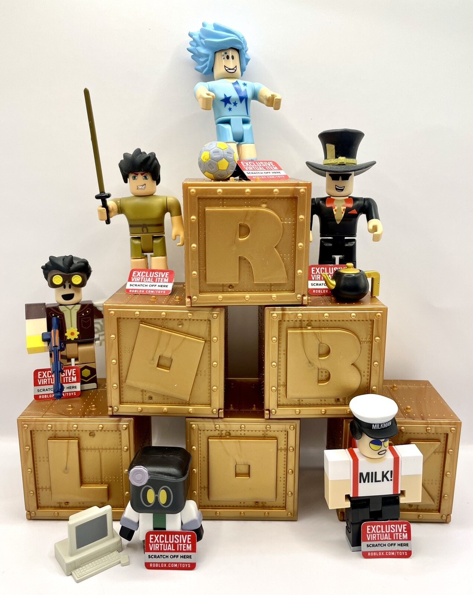 Roblox Adventures Roblox Toys R Us Obby Roblox Series Mystery Figures NEW  WITH CODES Pick From List