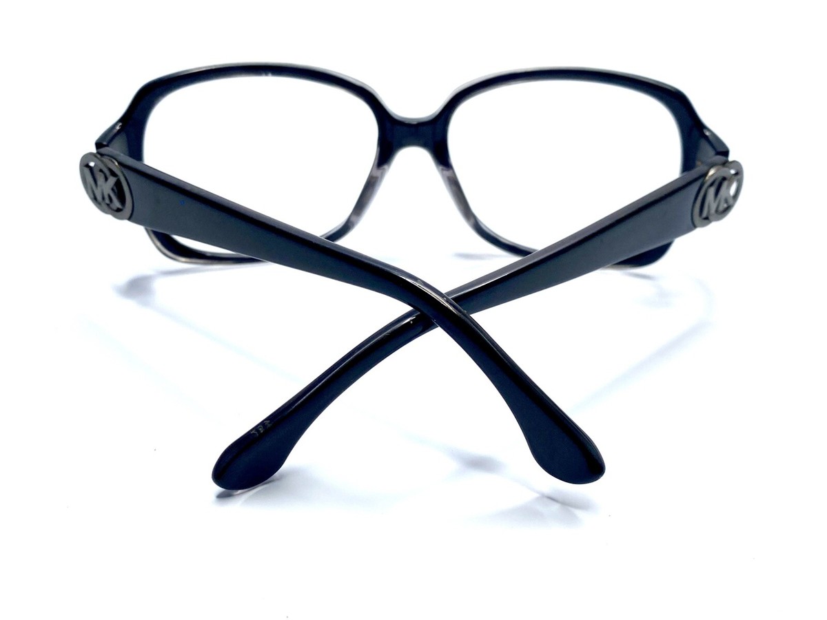 Michael Kors Harper Sunglasses Black MK Logo Oversized 57□16 Michael Kors Logo Sunglasses for Women for sale | eBay main image 4