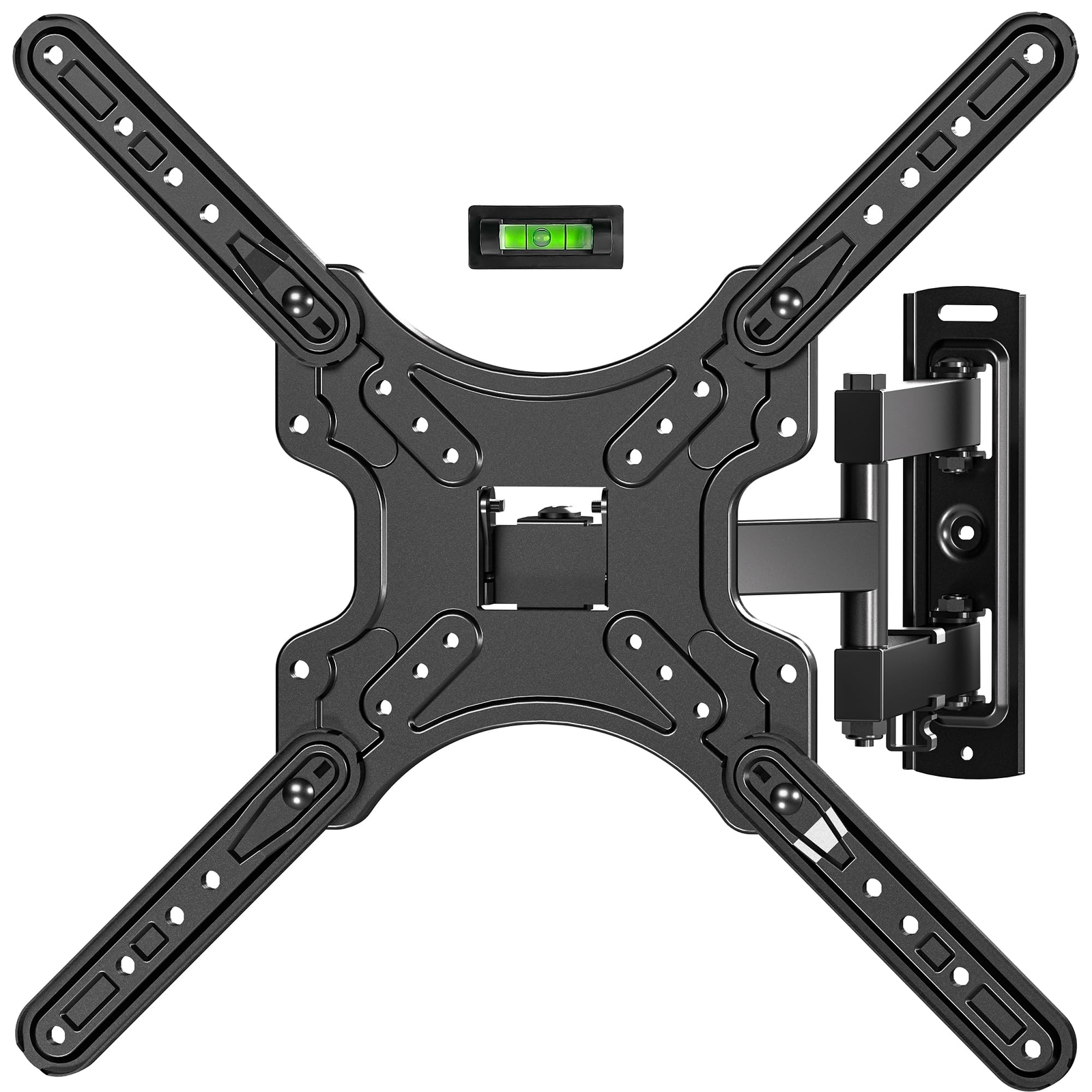 TV Wall Mount Bracket Full Motion Swivel and Tilt for Most 26-55 inch Flat or...