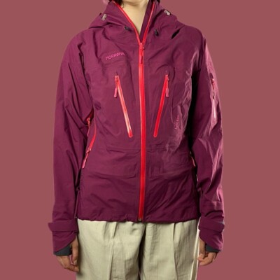 Norrona Lofoten Gore-Tex Pro Shell Jacket - S Purple Women's Ski