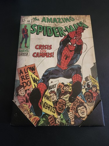 Plaque décorative - Marvel - Spiderman - Métal peint