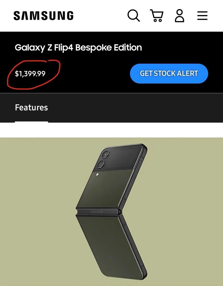 Samsung Galaxy Z Flip 4 издание Bespoke 256 ГБ - огромный выбор по