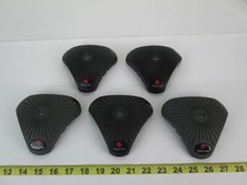 Lot of 5 Genuine Polycom Microphones Mics for Office Conference Call System SKUD