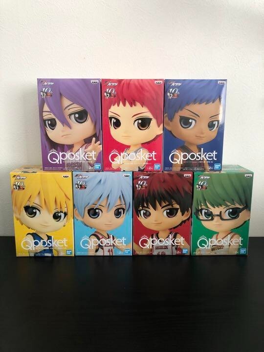 Q posket Kuroko's Basketball Figure Set of 7 figure