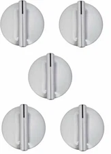 5 Pcs Knob Compatible with Jenn-Air Whirlpool Maytag Range WP74010839