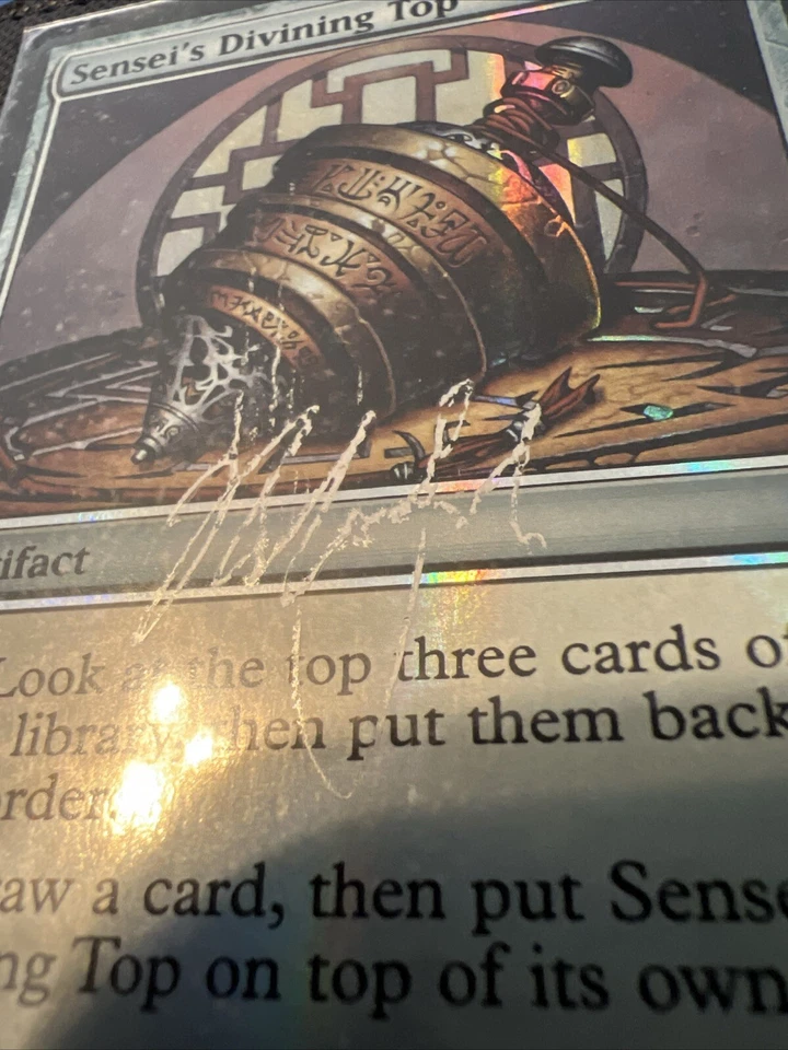 Sensei’s Diving Top From The Vault Foil Played SIGNED BY RICHARD GARFIELD - Image 2 of 4