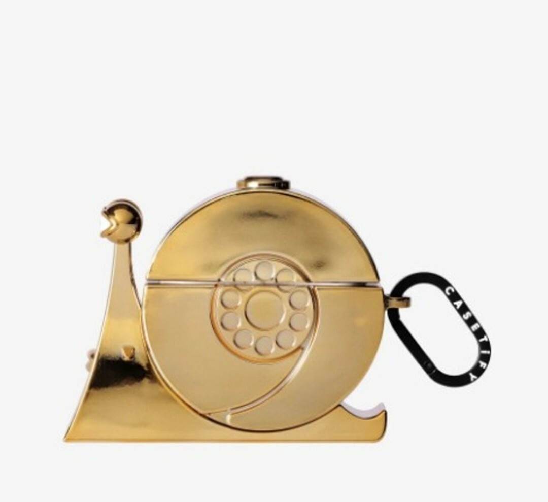 CASETiFY One Piece Collectible Golden Transponder Snail AirPods Pro Case 1st,2nd-image