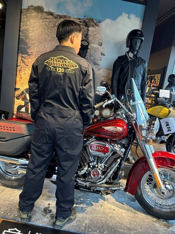 Harley Davidson 120th Anniversary Zip-up Coverall 