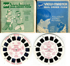 View Master Preview Reels Mail Order Forms DR-49 DR-82 GAF Vintage
