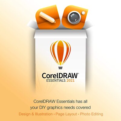 CorelDRAW Essentials 2021 Graphic Design Vector Illustration Page