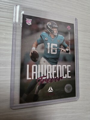 Trevor Lawrence RC Pink Luminance 2021 Panini Jacksonville Jaguars !