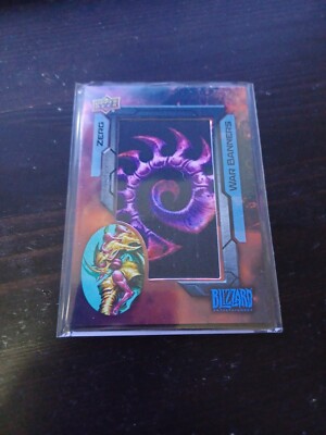 QUEEN 2023 Upper Deck Blizzard Legacy War Banners Zerg WB-20