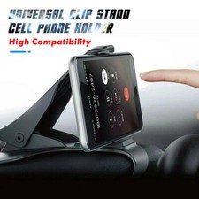 Universal Clip Stand Cell Phone Holder On Car Dashboard Mount Non-slip UK Americ