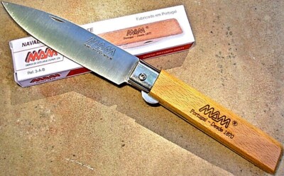 MAM Portugal knife 2036 3AB linerlock folder like Opinel for pocket/camp/picnic