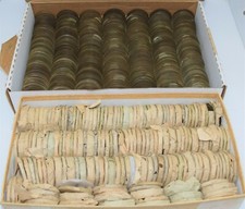 Vintage NOS New-Old-Stock Pocket Watch Glass Crystal VTF WB Cie HUGE ASST SIZES 