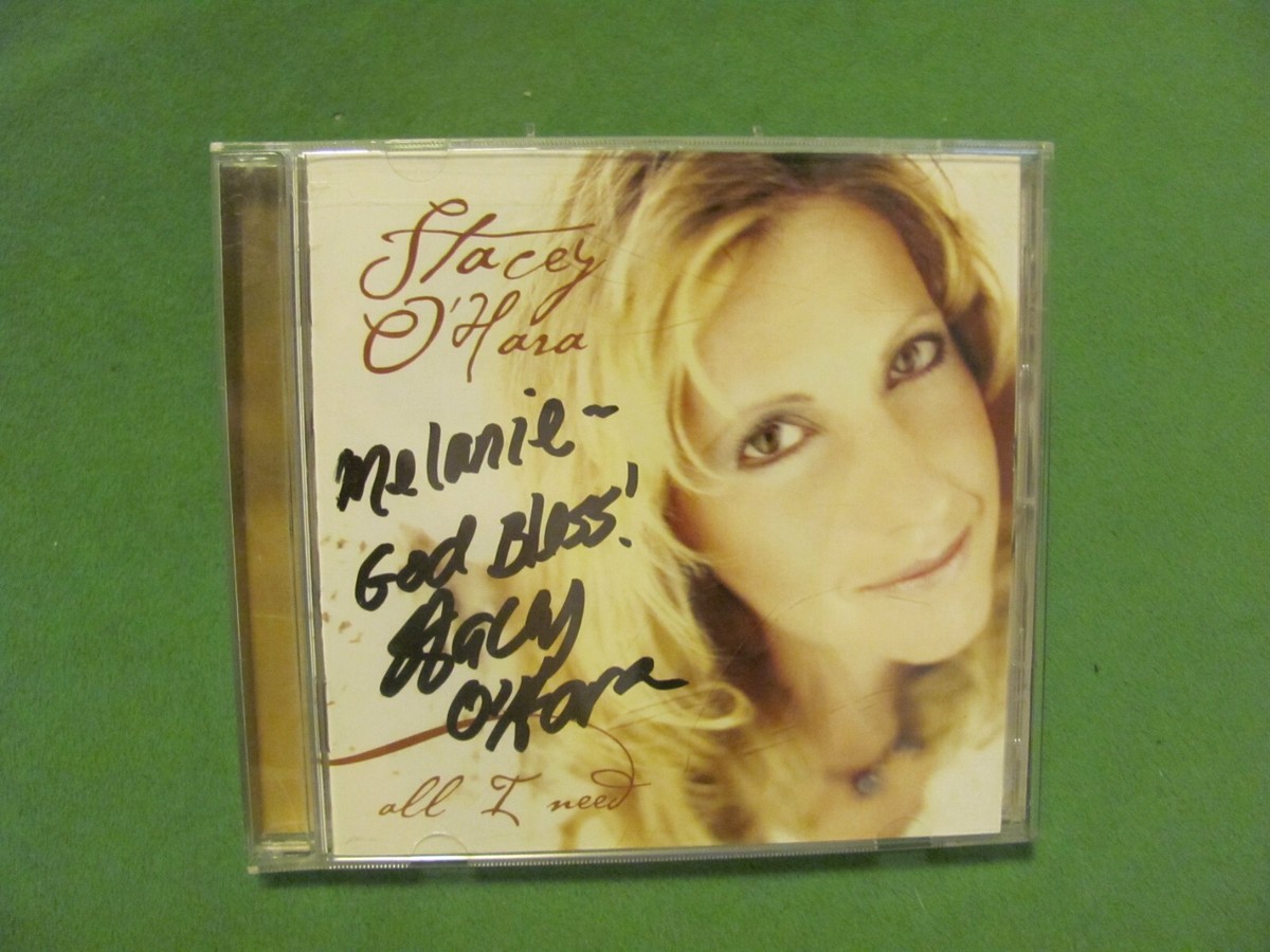 Stacey O'Hara/All I Need 2001-CD. | eBay