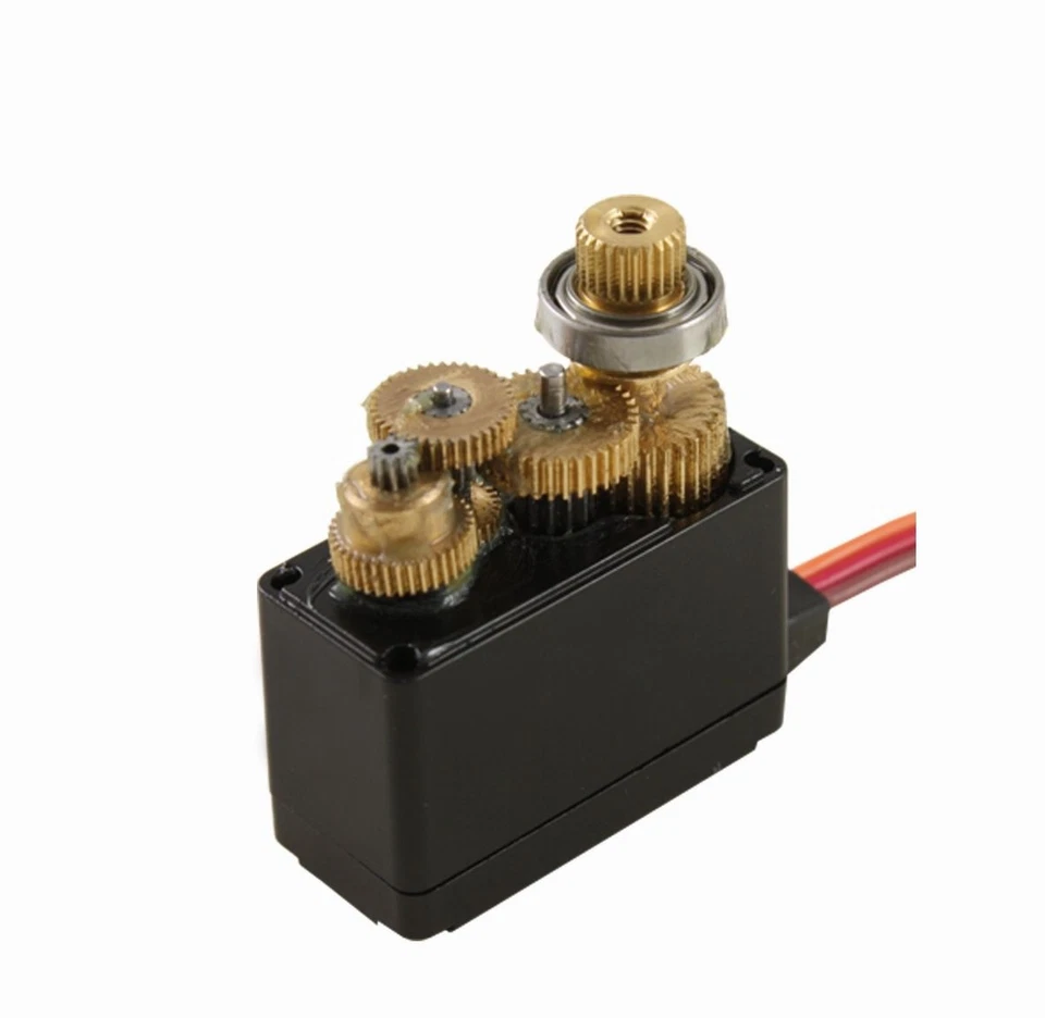 DS-340 BB MG Digital Servo 13mm Mini Metallgetriebe Kugellager D-Power DS340  - Bild 2 von 4