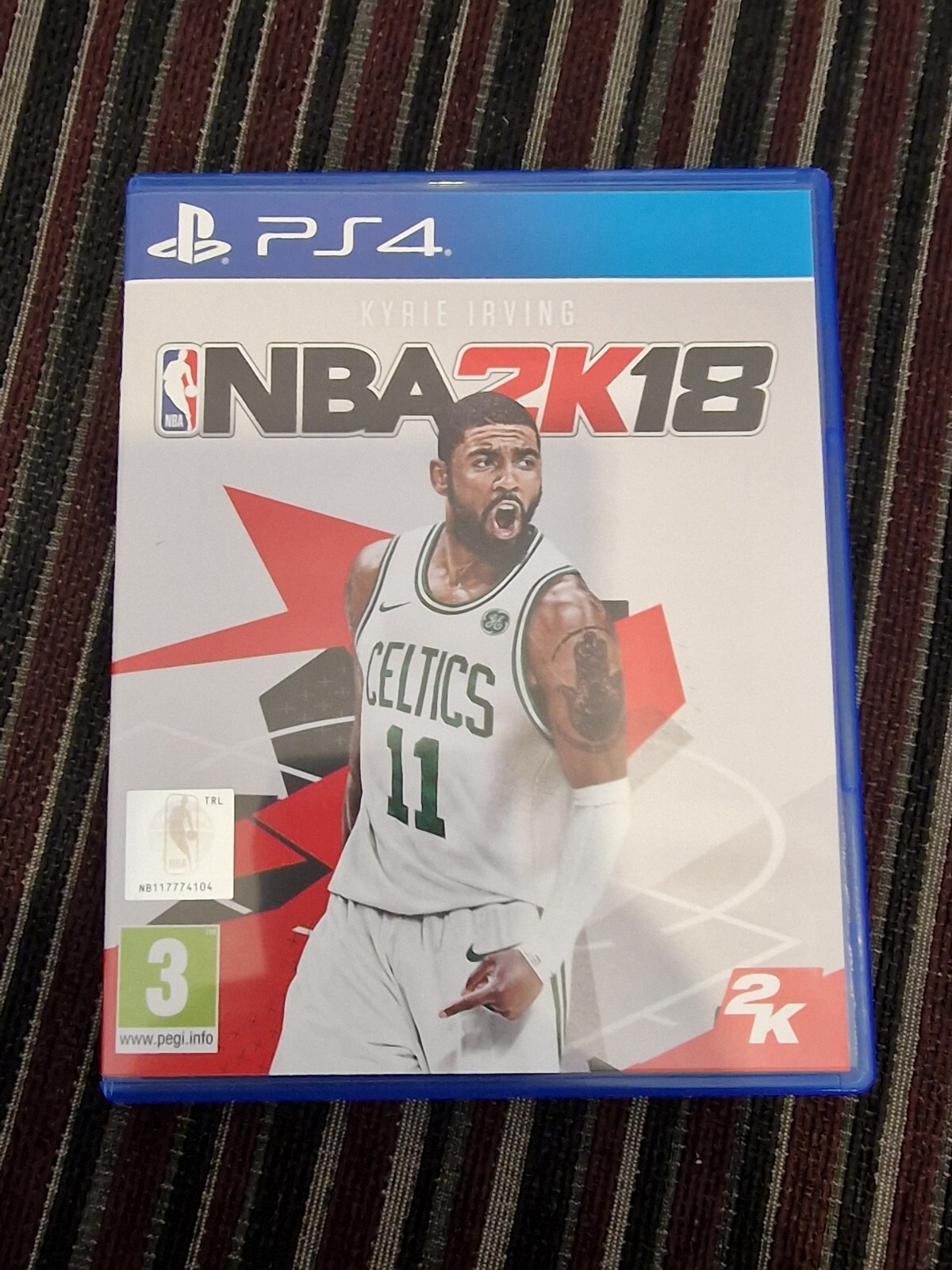 NBA 2K18 Sony PlayStation 4 PS4 game - Kyrie Irving Basketball