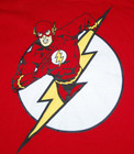 DC Comics Superhero The Flash Graphic Boys Size XXL (18) Tee Shirt w/ Lightning — photo 2