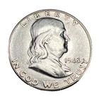 1948-D Benjamin Franklin Silver Half Dollar BU