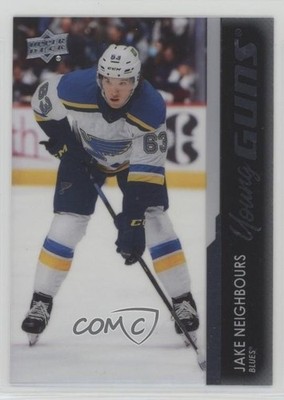 2021-22 Upper Deck Series 2 Young Guns Clear Cut Jake Neighbours Rookie RC 0h6w