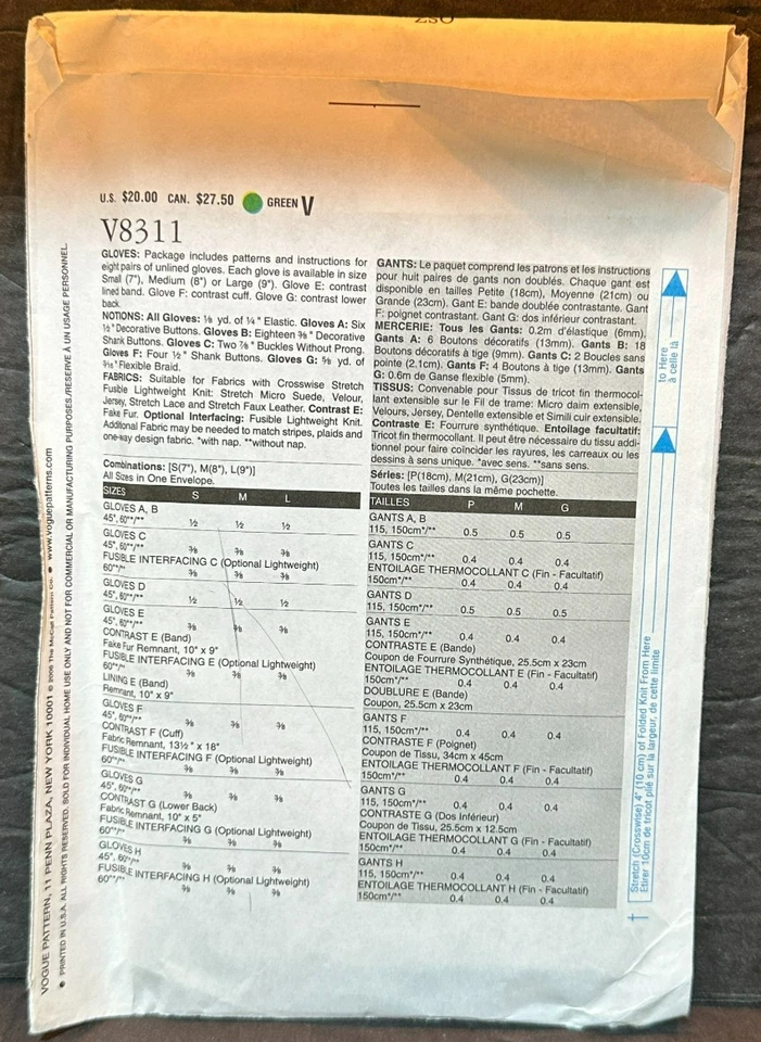 Vogue Misses'/ Misses' Petite Jacket & Dress Pattern 9587 WMS SZ 14-16 - Image 2 of 3