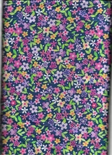 45" 100% cotton floral fabric "Springtime Floral" by Benartex Fabric