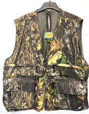 Cabela's Vest Men's 2XL Full Zip Hunting Realtree Camo Fleece Lined Pockets