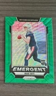 2024 Panini Prizm Emergent Prizms Green Wave #4 Drake Maye RC #X16202