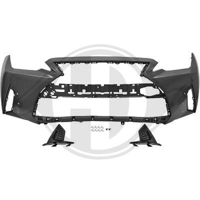 DESIGNSTOSSSTANGE VORNE  SPORT 500-OPTIK FÜR LEXUS IS 2020-